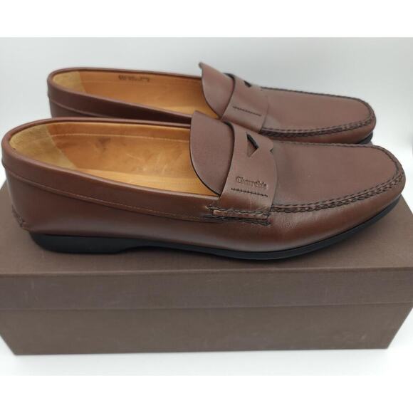 Church's English Shoes Men's Karl Leather Penny Loafers Burnt Natural 9 US - Picture 3 of 16